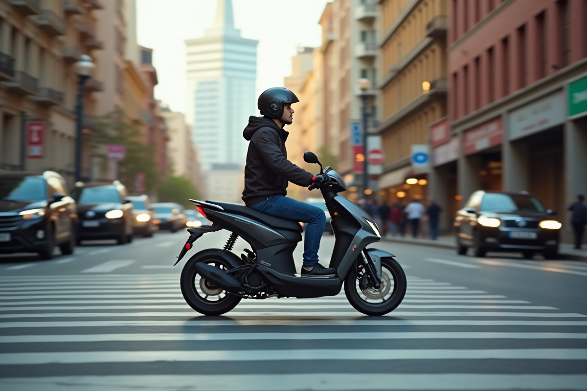 Scooter idéal pour parcourir 30 km quotidiennement